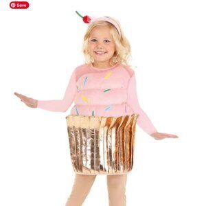 Pink Cupcake Toddler Costume for Girls 2T